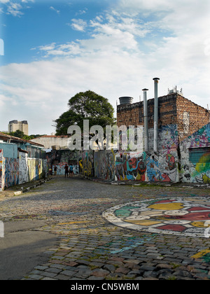 Brasilien, Sao Paulo, feature: São Paulo vertraulich markiert Bereich Stockfoto