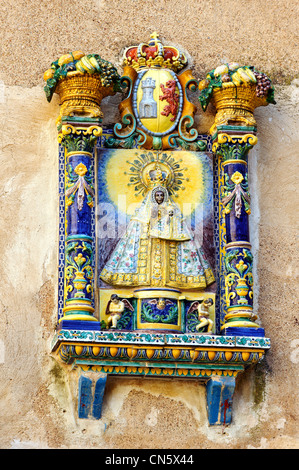 Spanien, Extremadura, Guadalupe, königliche Kloster von Santa Maria de Guadalupe Weltkulturerbe der UNESCO, der Gotik Stockfoto