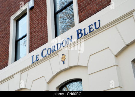 Le Cordon Bleu London führenden Kochschule in Bloomsbury Square, London, UK Stockfoto