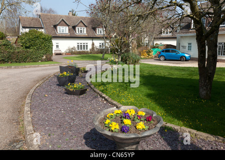 Häuser im Zentrum Dorfes Mitte Burnham Market North Norfolk England UK