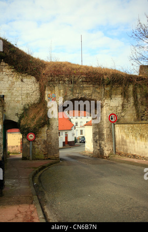 Schloss Wand, rue du Vieux dominante Tournehem Sur la Saum, Pas-De-Calais, Frankreich Stockfoto