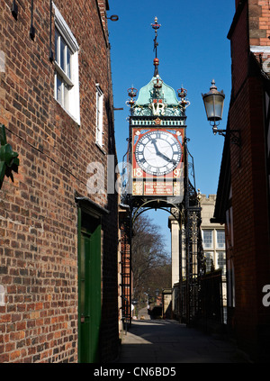 Eastgate clock in Chester Cheshire UK Stockfoto