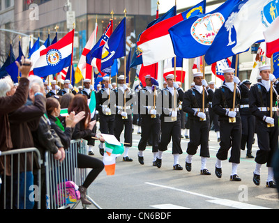 St. Patricks Day Parade New York 2012 Stockfoto