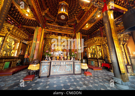 Longshan oder Lungshan Tempel Taipei Taiwan. JMH5710 Stockfoto