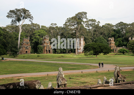 Tempel in der Region Angkor Wat. Kambodscha Stockfoto