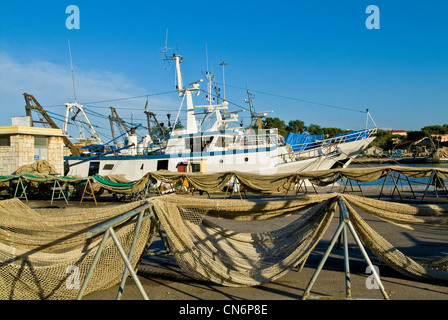 Europa Italien Abruzzo Pescara den Hafen Stockfoto