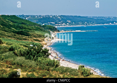 Europa Italien Abruzzen Provinz von Chieti regionaler Naturpark Punta Aderci Stockfoto