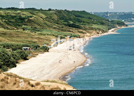 Europa Italien Abruzzen Provinz von Chieti regionaler Naturpark Punta Aderci Stockfoto