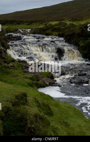 Fluss-Rha, in der Nähe von Uig, Isle Of Skye, Schottland, UK Stockfoto