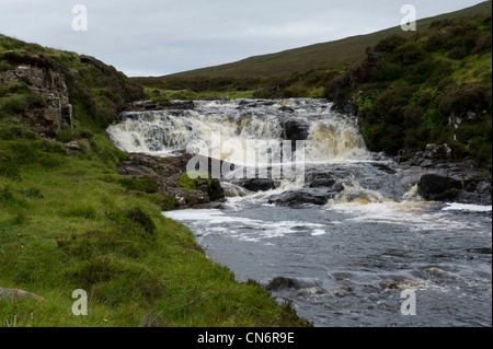 Fluss-Rha, in der Nähe von Uig, Isle Of Skye, Schottland, UK Stockfoto