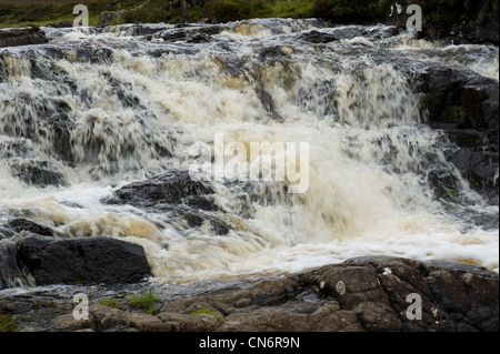 Fluss-Rha, in der Nähe von Uig, Isle Of Skye, Schottland, UK Stockfoto