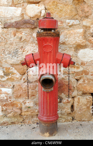 Hydranten in Frankreich Stockfoto