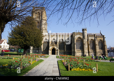 Yeovil Town Center High Street Läden somerset England uk Stockfoto