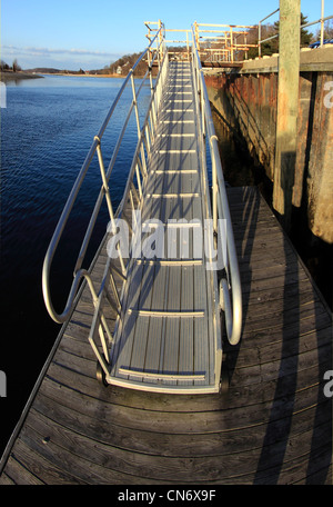 Stony Brook Hafen Long Island NY Stockfoto