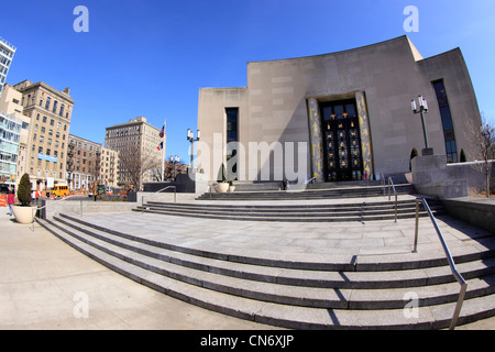 New York Public Library Grand Army Plaza Brooklyn NY Stockfoto