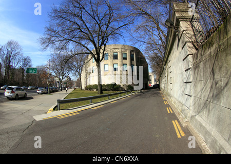 Hinteren Eingang von Brooklyn Public Library Grand Army Plaza Brooklyn New York City Stockfoto