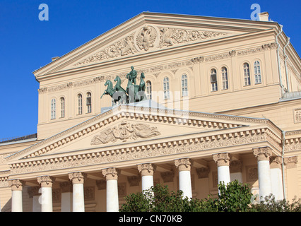 Das Bolschoi-Theater in Moskau, Russland Stockfoto