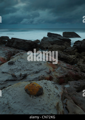 Sandstein Landschaft, Booderee Nationalpark, New South Wales Australien Stockfoto