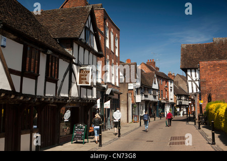 Großbritannien, England, Worcestershire, Worcester, Friar Street Stockfoto