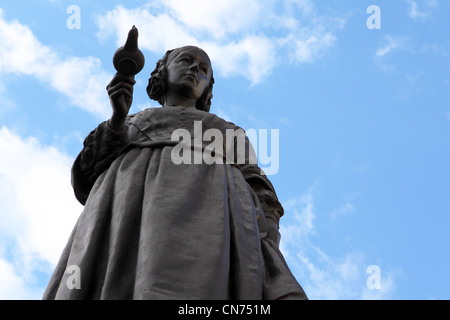 Florence Nightingale Monument in London, England. Stockfoto