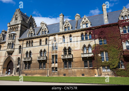 Wiese-Gebäude von Christ Church, Oxford, UK Stockfoto