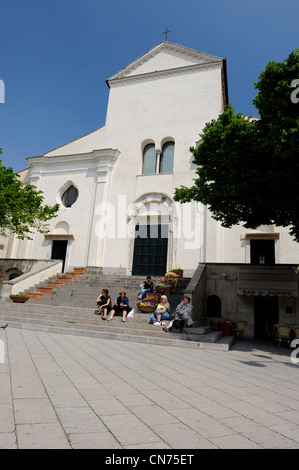 Duomo di Ravello ist auch bekannt als die Cattedrale di San Pantaleone. Die Kathedrale wurde im Jahr 1086 von Orso Papiro gegründet die erste... Stockfoto