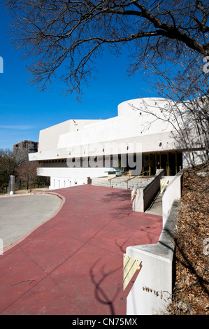 Kalita Humphreys Theater in Dallas, Texas eines der letzten Gebäude von Frank Lloyd Wright entworfen werden. Stockfoto