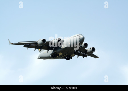 US Luftwaffe C-17A Globemaster Stockfoto