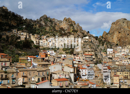 Gagliano Castelferrato in der Provinz Enna, Sizilien, Italien Stockfoto