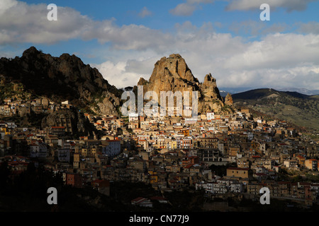 Gagliano Castelferrato in der Provinz Enna, Sizilien, Italien Stockfoto