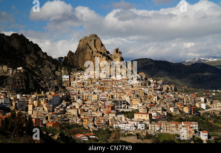 Gagliano Castelferrato in der Provinz Enna, Sizilien, Italien Stockfoto