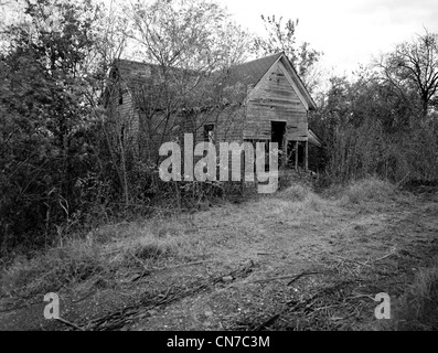 Woody Guthrie Geburtsort, Okemah, Okfuskee County, "OK" Stockfoto