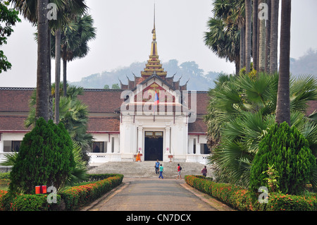 Royal Palace (Haw Kham) Museumskomplex, Luang Prabang, der Provinz Luang Prabang, Laos Stockfoto