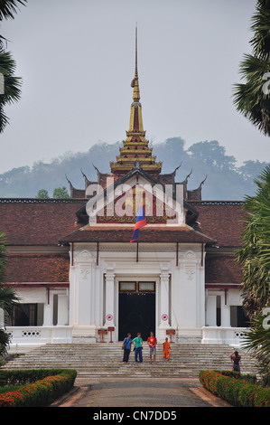 Royal Palace (Haw Kham) Museumskomplex, Luang Prabang, der Provinz Luang Prabang, Laos Stockfoto