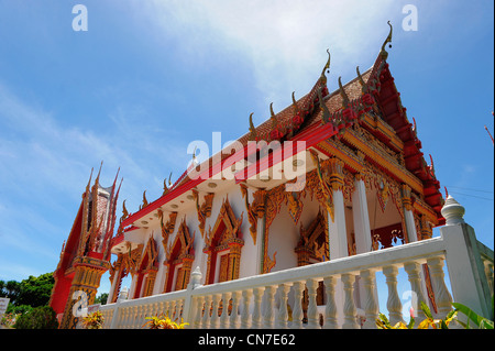 Wat Tham Yai Prik Tempel und Meditation retreat, Koh Sichang, thailand Stockfoto