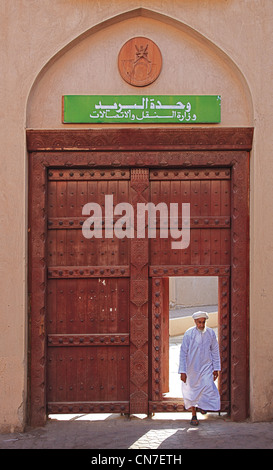 Altstadtszene in Nizwa, Nizwa ist Das Zentrum des Omanischen Kernlandes. Sterben Sie Oasenstadt Liegt am Südrand des Hadschar-Gebirges n Stockfoto