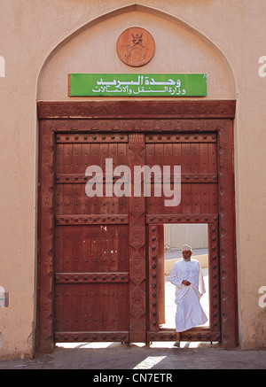 Altstadtszene in Nizwa, Nizwa ist Das Zentrum des Omanischen Kernlandes. Sterben Sie Oasenstadt Liegt am Südrand des Hadschar-Gebirges n Stockfoto