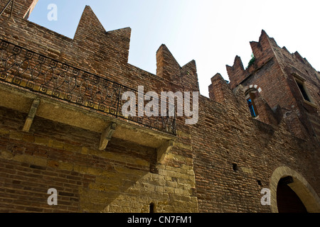 Cagnolo Nogarola Alias Romeo Haus, Verona, Veneto, Italien Stockfoto