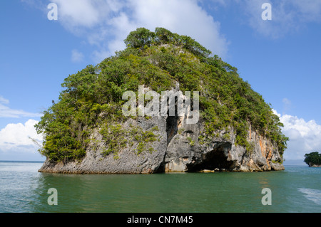 Dominikanische Republik, Halbinsel Samana, Nationalpark Los Haitises Stockfoto