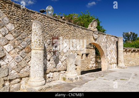 Dominikanische Republik, La Romana Provinz, künstlichen Dorf von Altos de Chavon Stockfoto