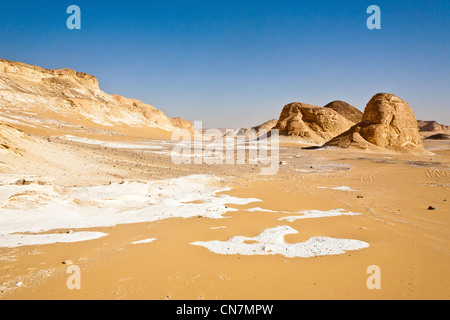 Ägypten, Unterägypten, libysche Wüste, Bahareyya Oase Agabat Tal Stockfoto