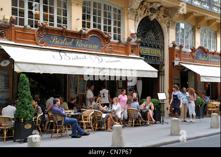 Frankreich, Paris, Galerie Vivienne, Bistrot Vivienne Stockfoto