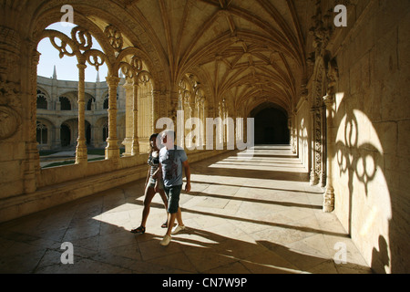 Hieronymus-Kloster, Lissabon, Portugal Stockfoto