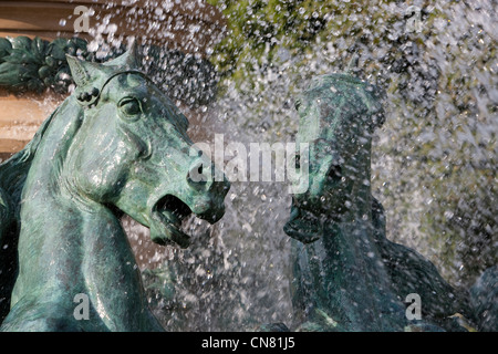 Frankreich, Paris, Jardin de Observatoire (Garten der das Observatoire), Carpeaux Brunnen Stockfoto