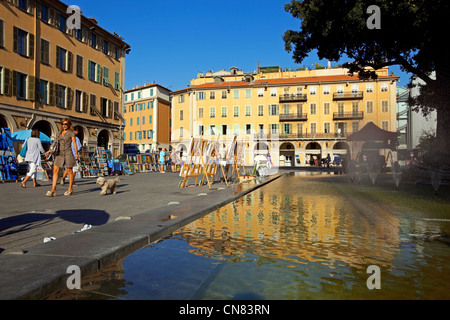 Frankreich, Alpes Maritimes, schön, Place Garibaldi Stockfoto
