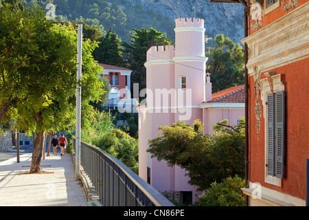 Frankreich, Alpes-Maritimes Menton Garavan Bereich, Villa La Favorite Stockfoto