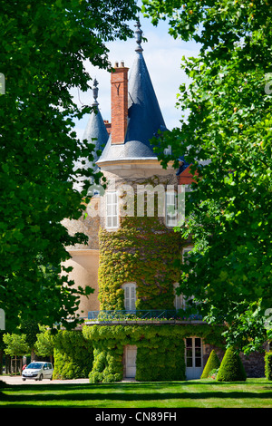 Frankreich, Yvelines, Rambouillet Burg, der französische Garten Stockfoto