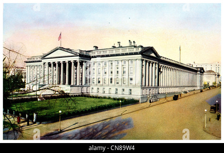 Zuerst veröffentlicht 1915 The United States Treasury-Washington, D.C. USA Amerika Stockfoto
