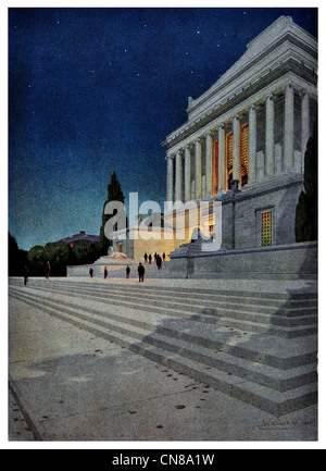 Erste veröffentlichte 1915 Washington Haus des Tempels Scottish Rite Freimaurer Stockfoto
