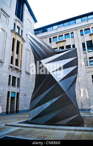 Paternoster Square Strom Umspannwerk Lüftungsöffnungen entworfen von Heatherwick Studio Stockfoto